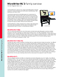 MicroWriter ML3 Family Overview and Comparison